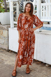 Tess V-Neck Maxi Dress