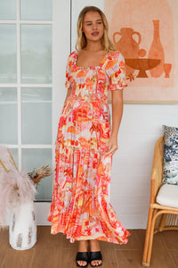 Maribel Off-shoulder Maxi Dress