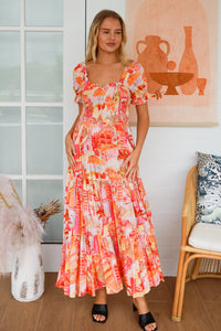 Maribel Off-shoulder Maxi Dress