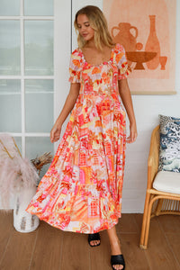 Maribel Off-shoulder Maxi Dress