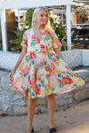 Kianna Cream Mini Dress