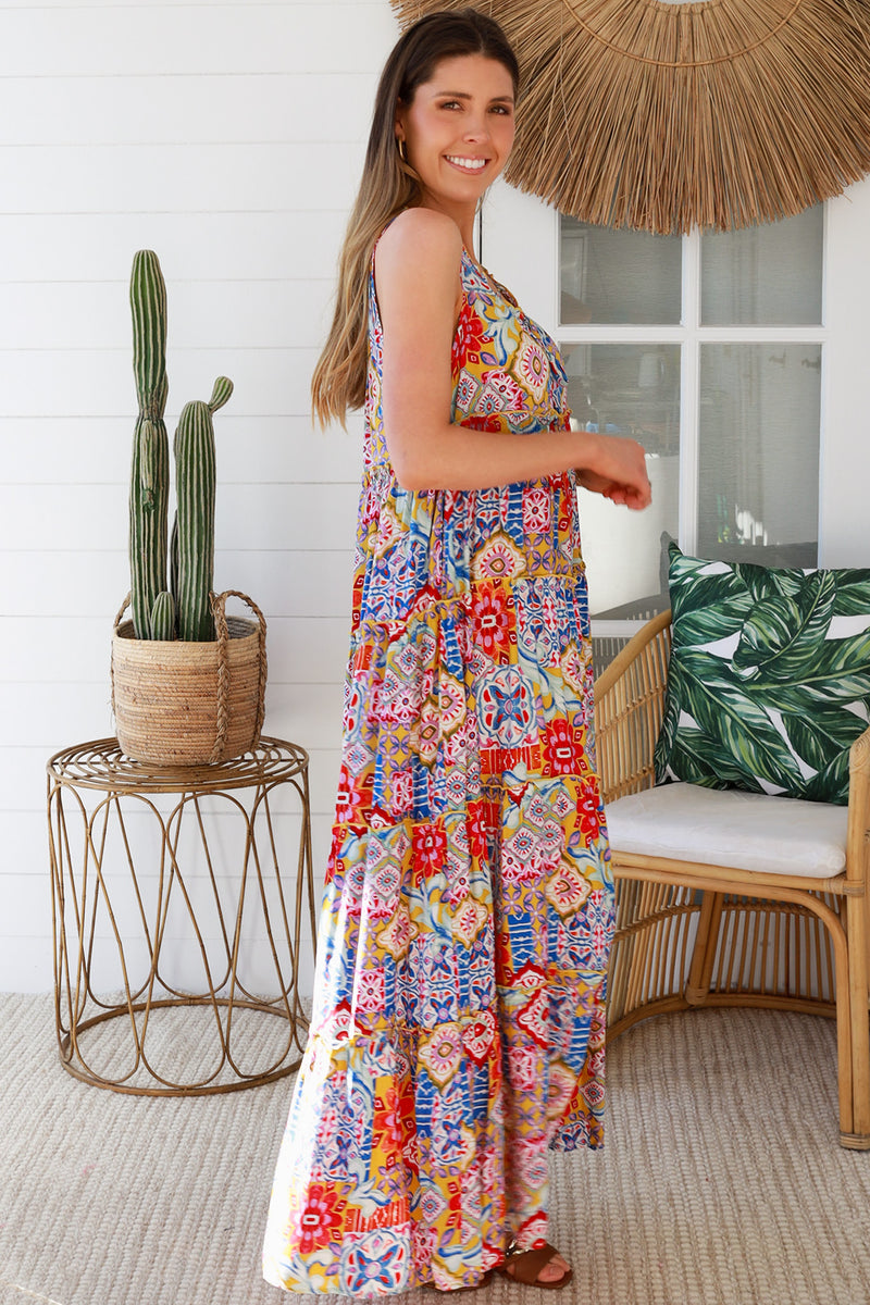 Parker Sleeveless Maxi Dress