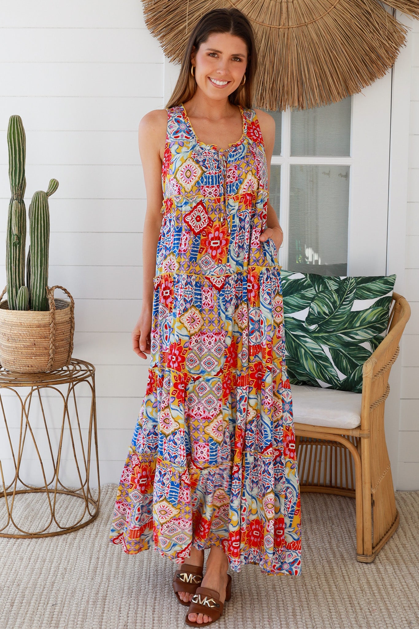 Parker Sleeveless Maxi Dress