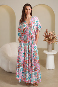 Luca Pink Maxi Dress