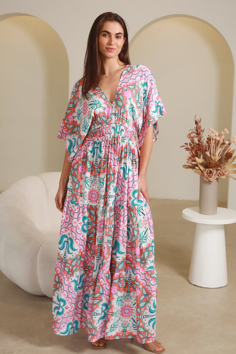 Luca Pink Maxi Dress