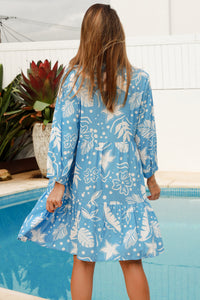 Ayla Long Sleeves Mini Dress