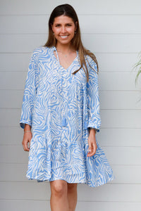 Leona Long Sleeves Mini Dress