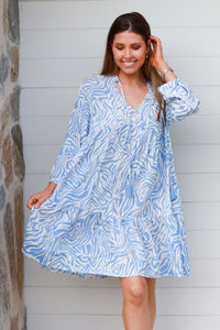 Leona Long Sleeves Mini Dress