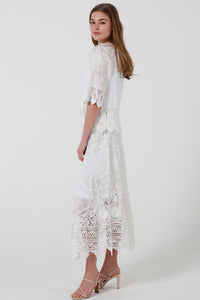 RX0172Skirt WHITE