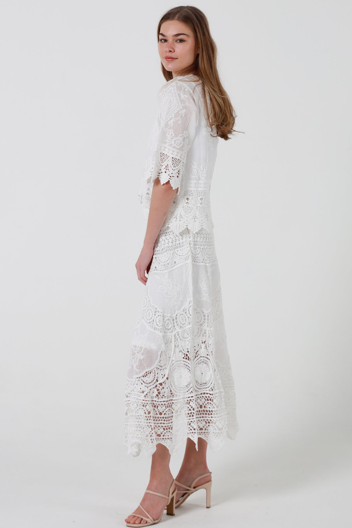 RX0172Skirt WHITE