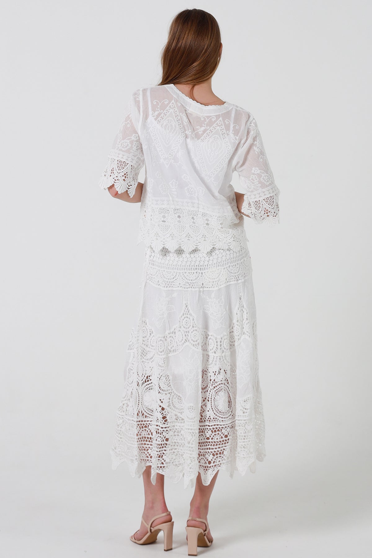 RX0172Skirt WHITE