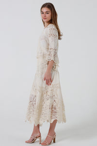 RX0173Skirt BEIGE