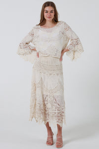 RX0173Skirt BEIGE