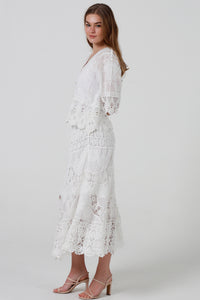 RX0177Skirt WHITE