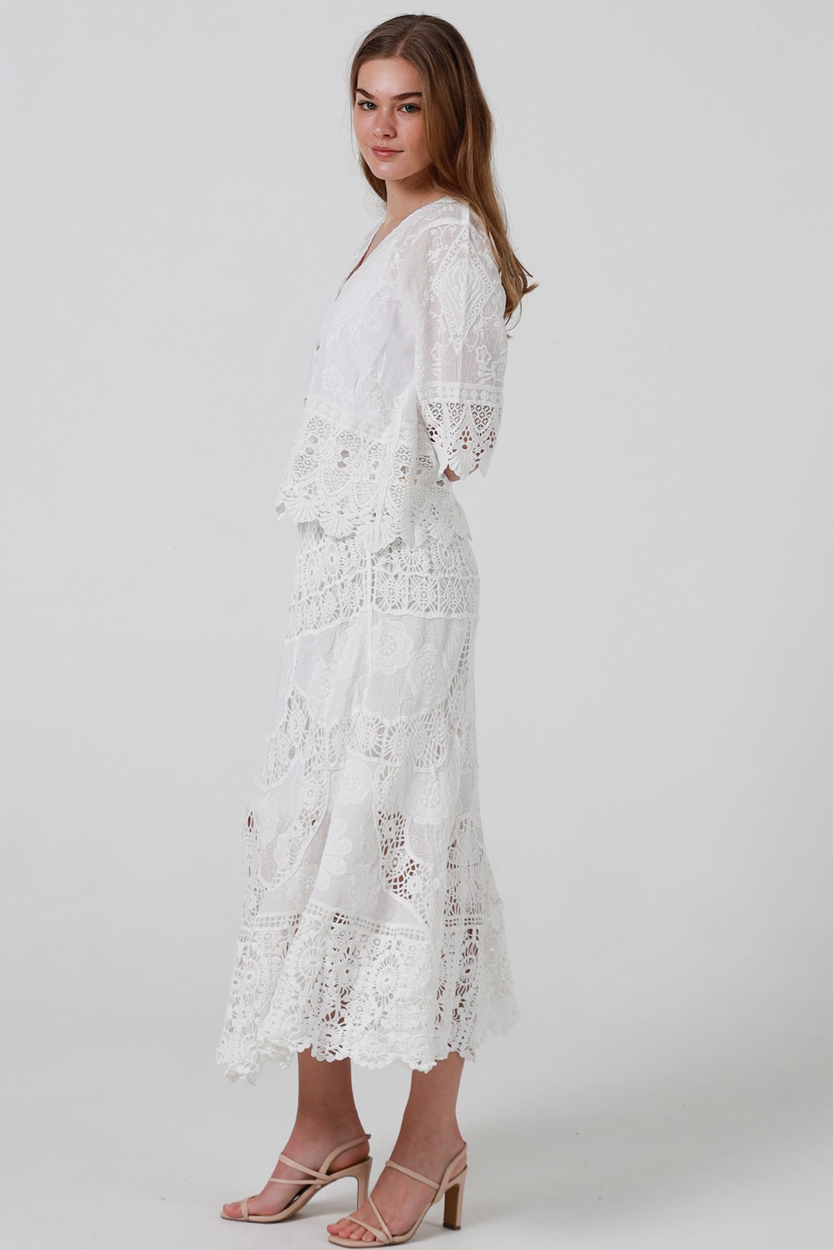 RX0177Skirt WHITE