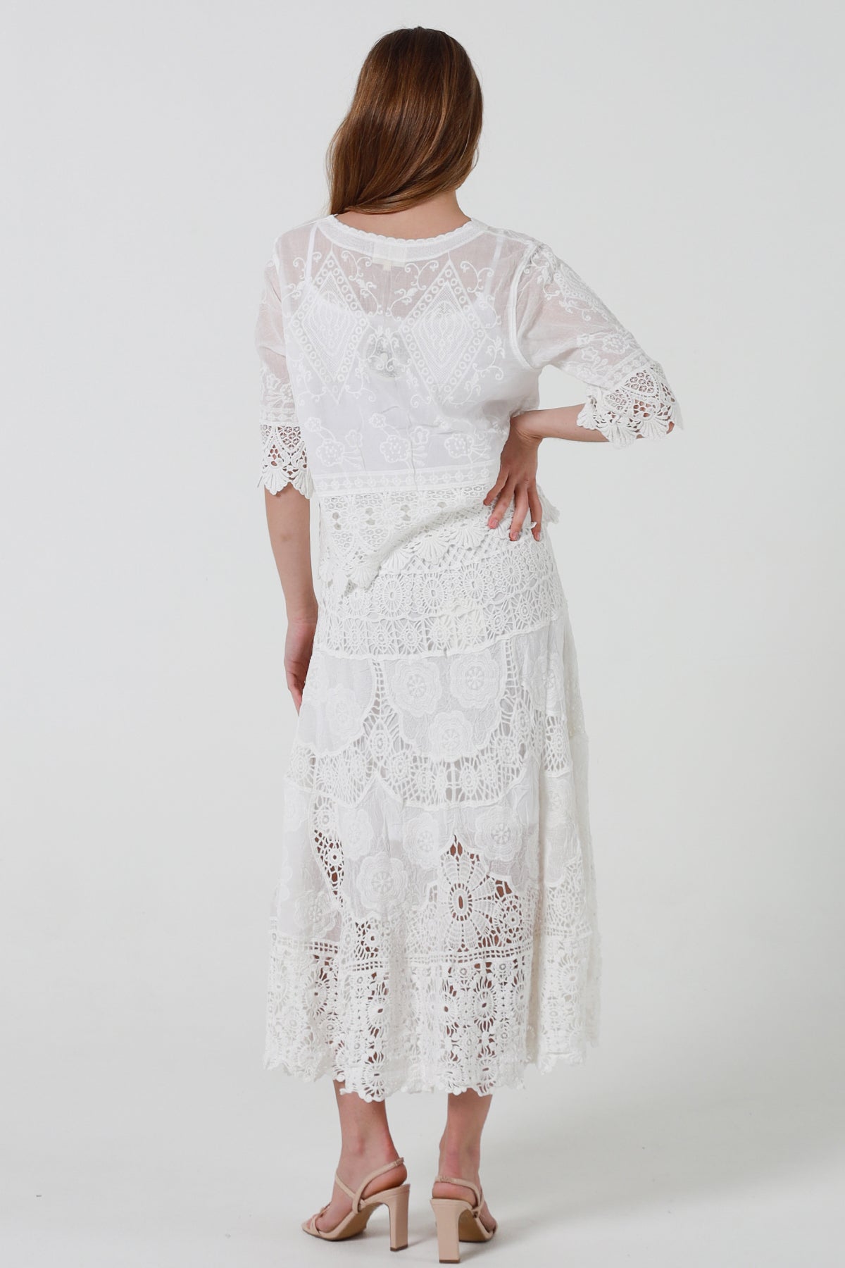 RX0177Skirt WHITE