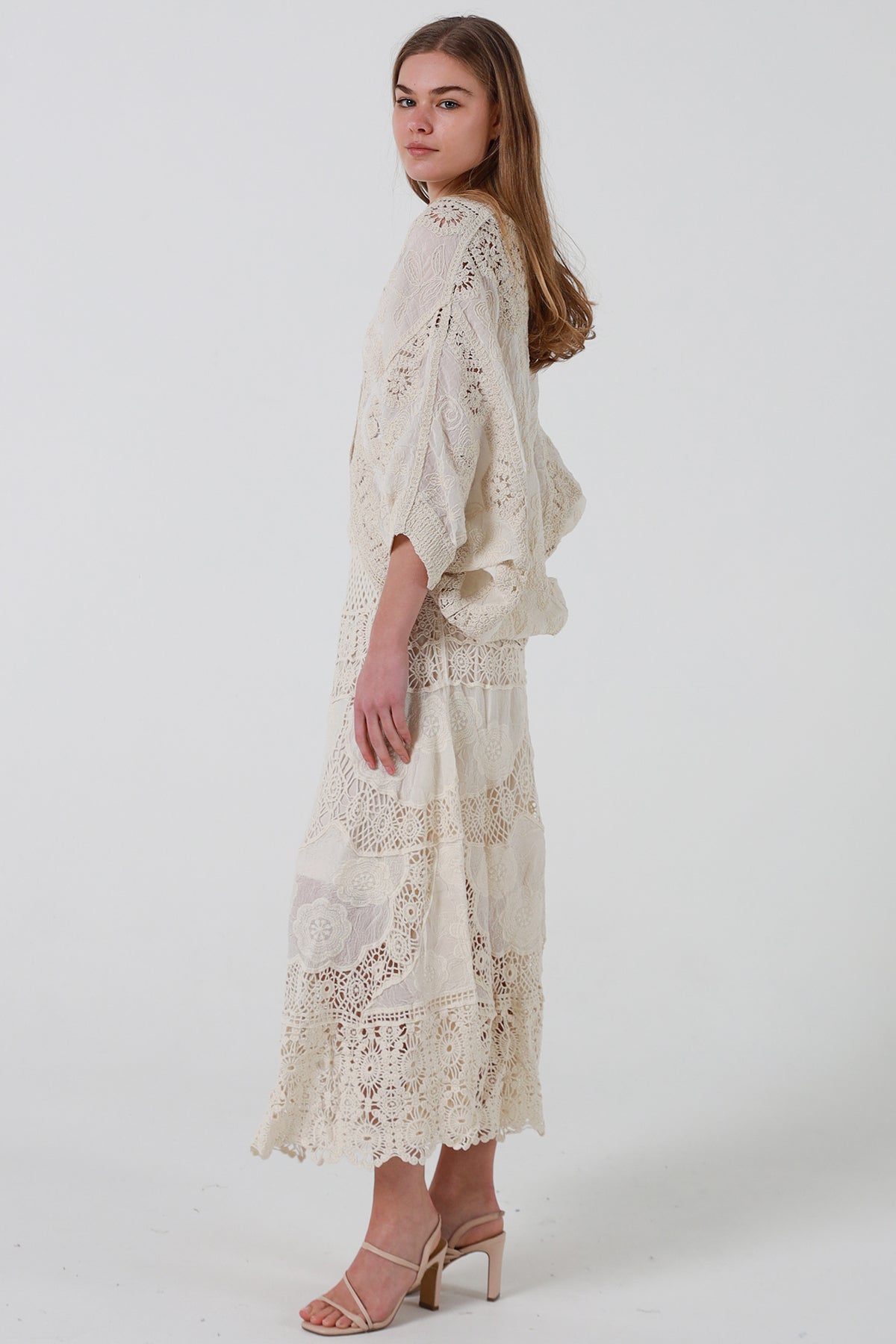 RX0178Skirt BEIGE