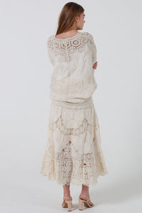 RX0178Skirt BEIGE