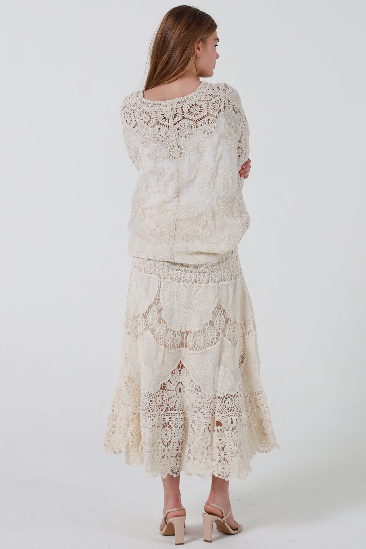 RX0178Skirt BEIGE