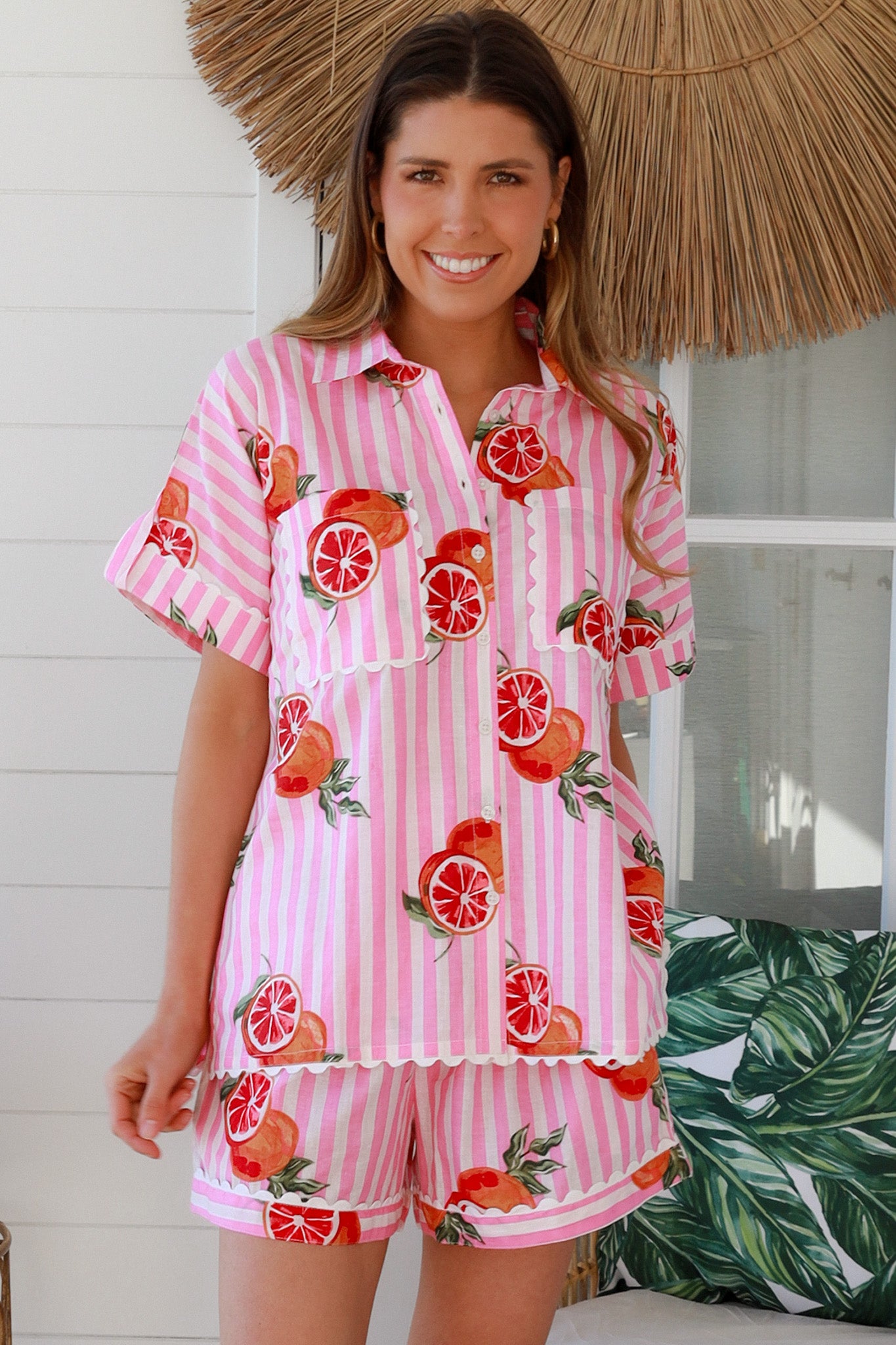 SD0007 Shirt Short Set