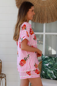 SD0007 Shirt Short Set