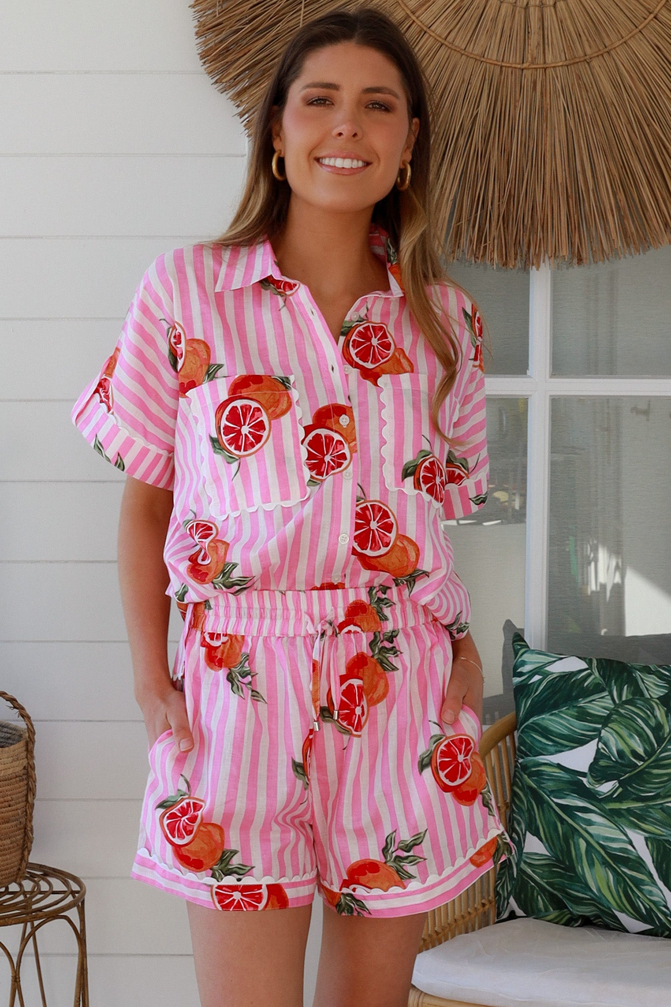 SD0007 Shirt Short Set