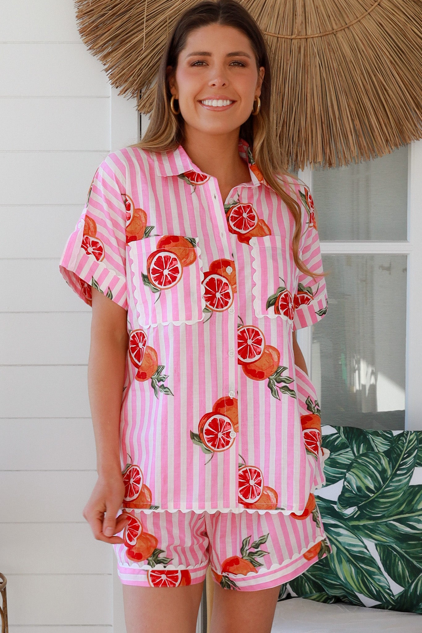 SD0007 Shirt Short Set