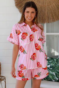 SD0007 Shirt Short Set