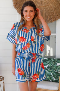 SD0009 Shirt Short Set