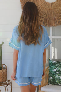 SD0013 Shirt Short Set