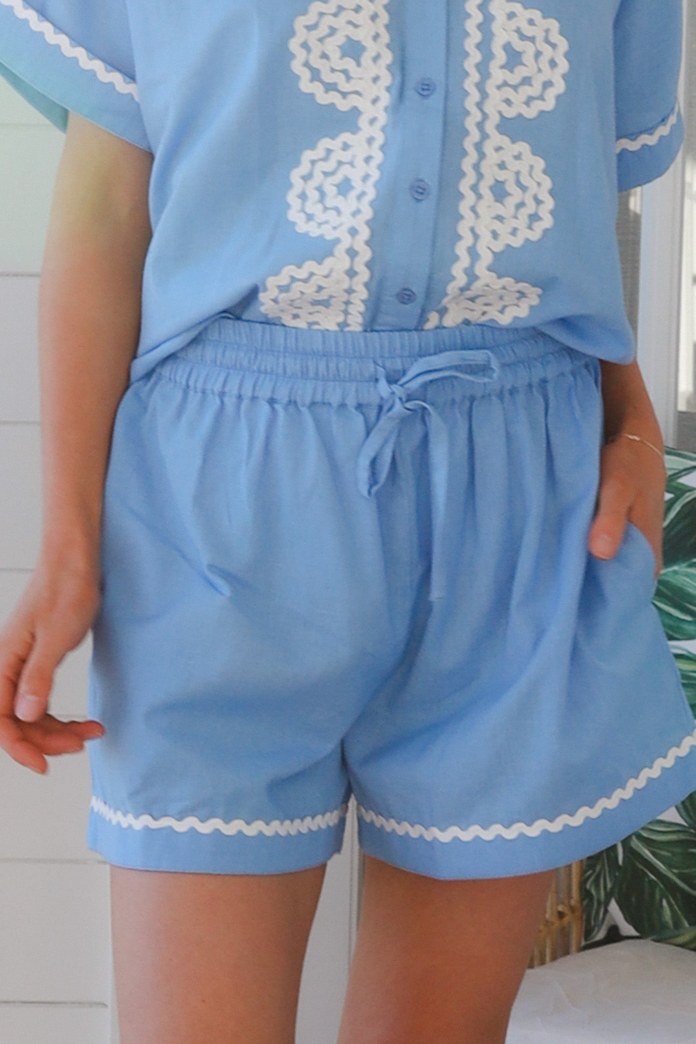 SD0013 Shirt Short Set