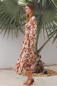 Winnie Long Sleeves Maxi Dress