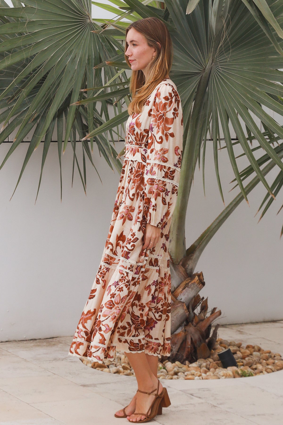 Winnie Long Sleeves Maxi Dress