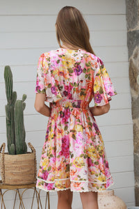 Finch Purple Mini Dress