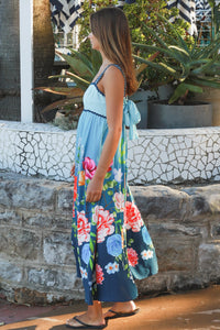 Floral-3 Slip Maxi Dress