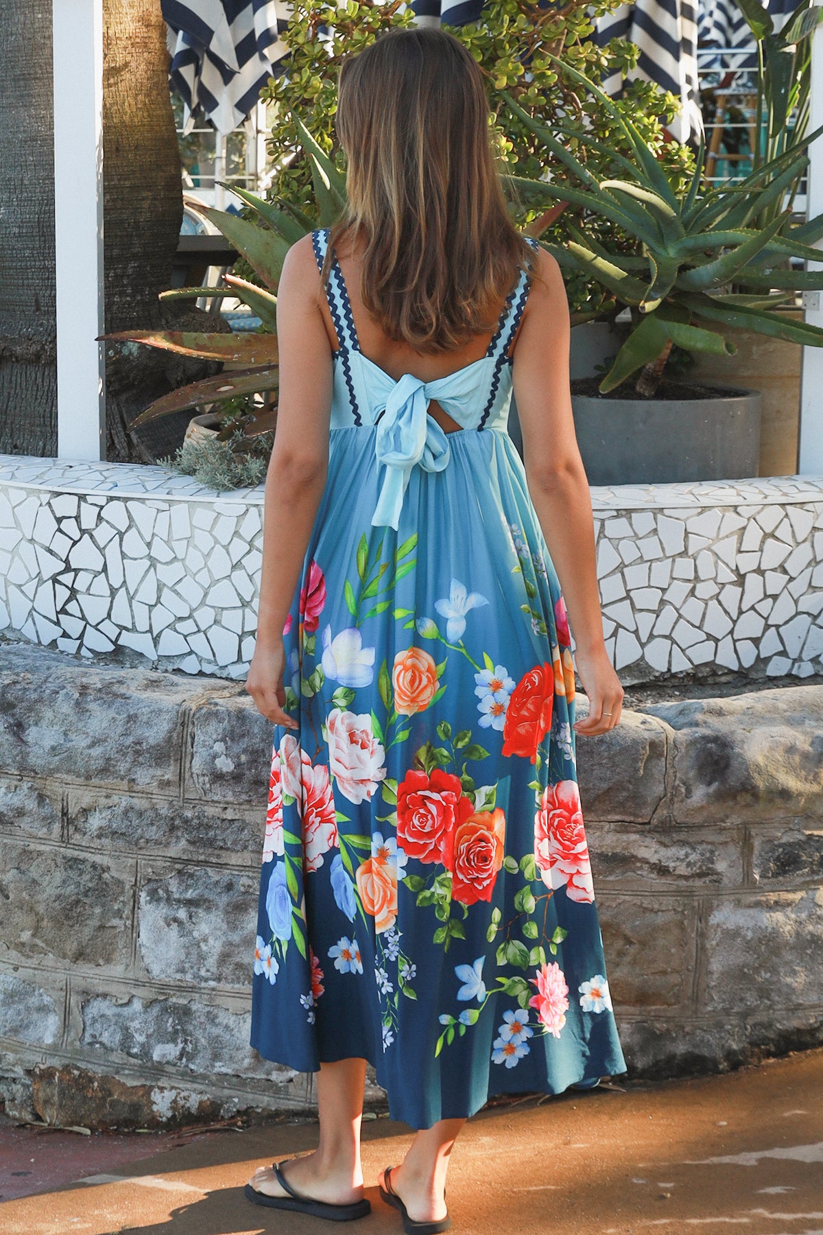 Floral-3 Slip Maxi Dress