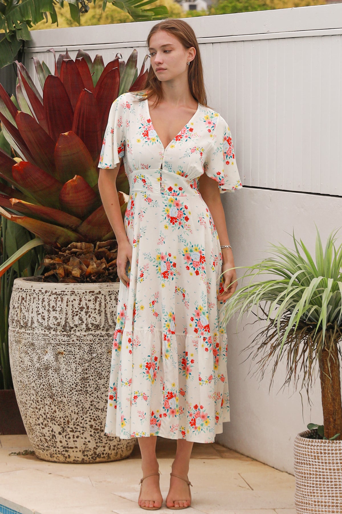Floral 8 Maxi Dress