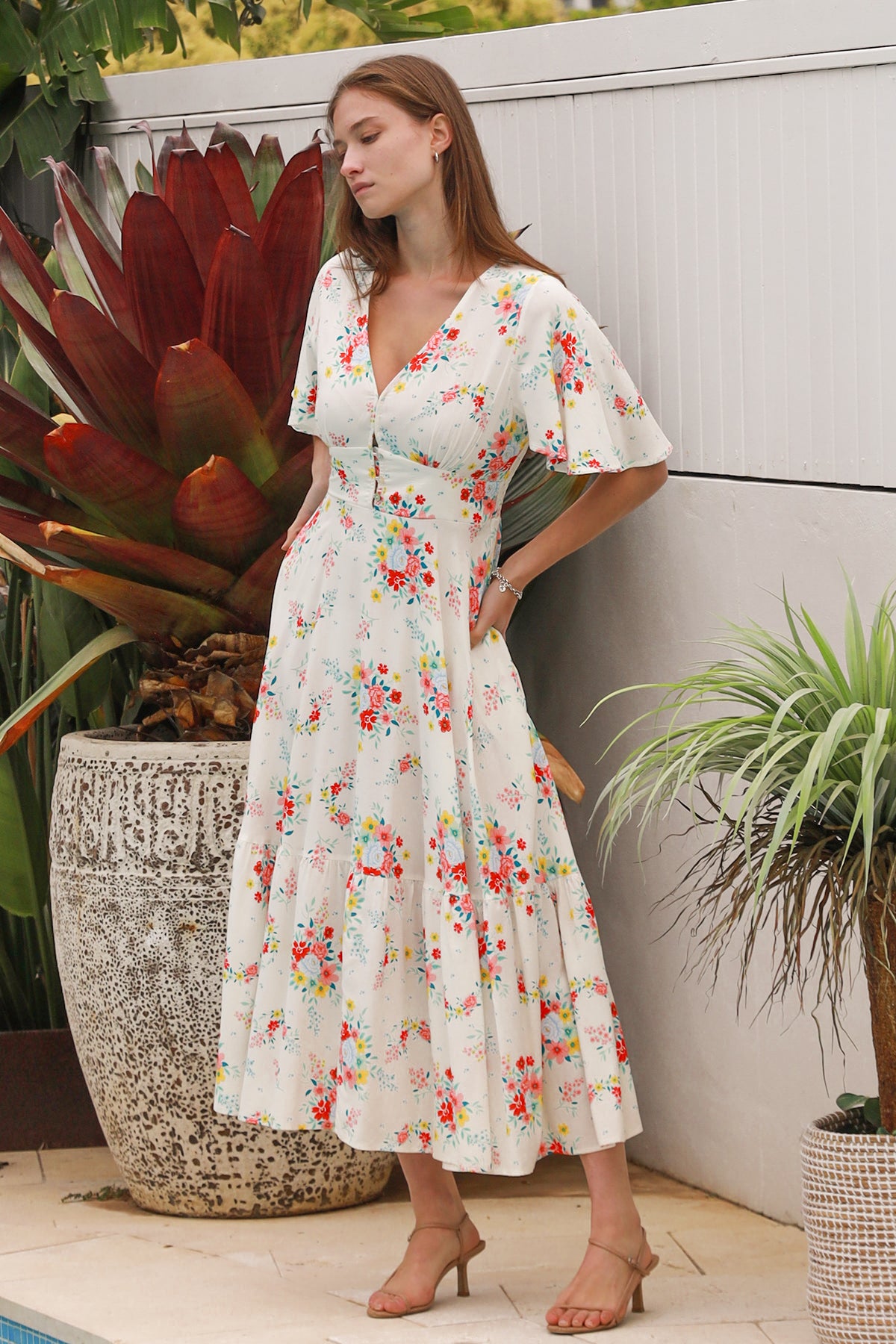 Floral 8 Maxi Dress