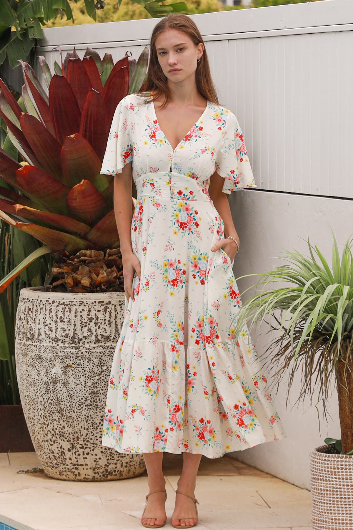 Floral 8 Maxi Dress