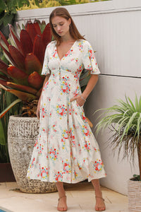 Floral 8 Maxi Dress