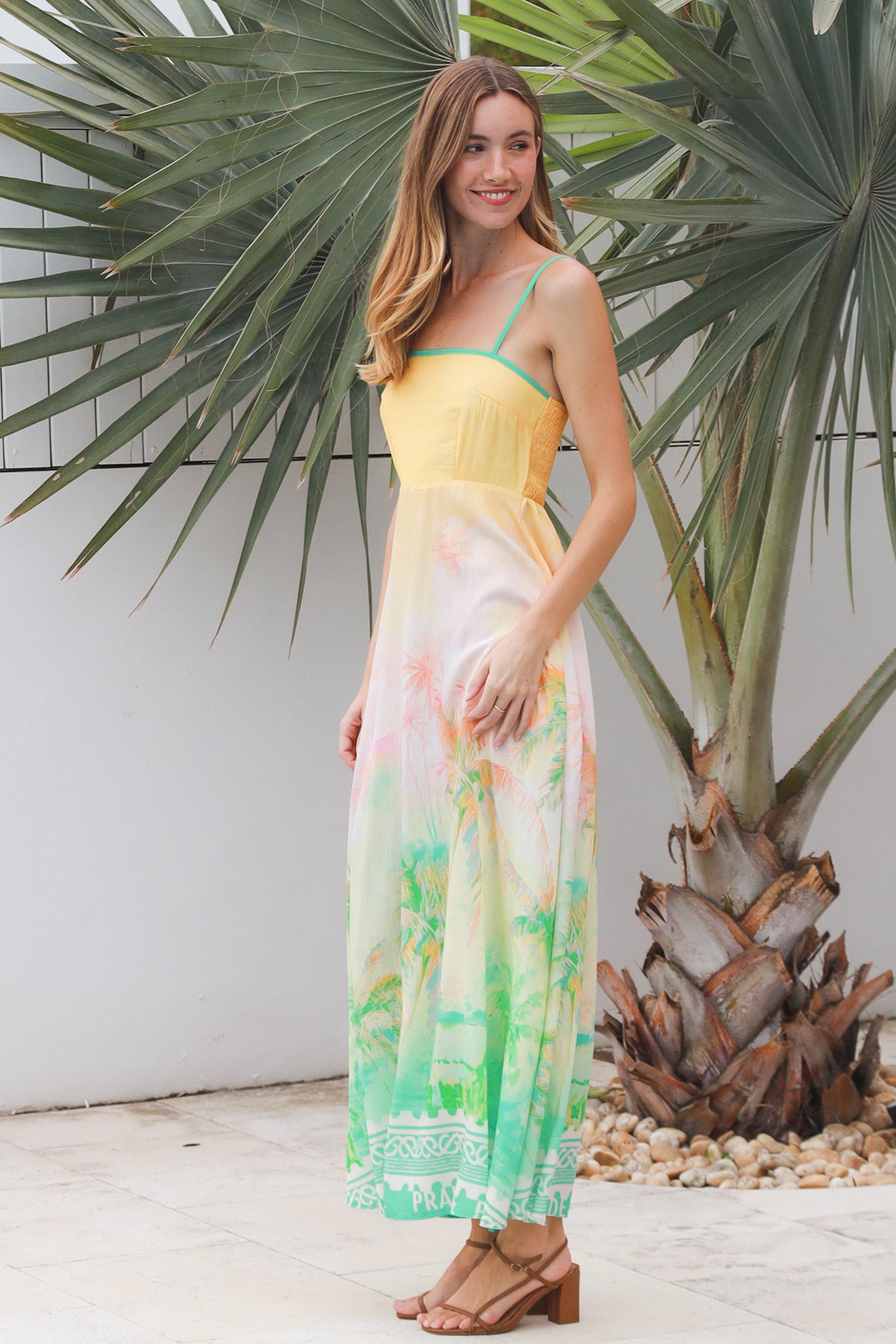 Amaryllis Slip Maxi Dress