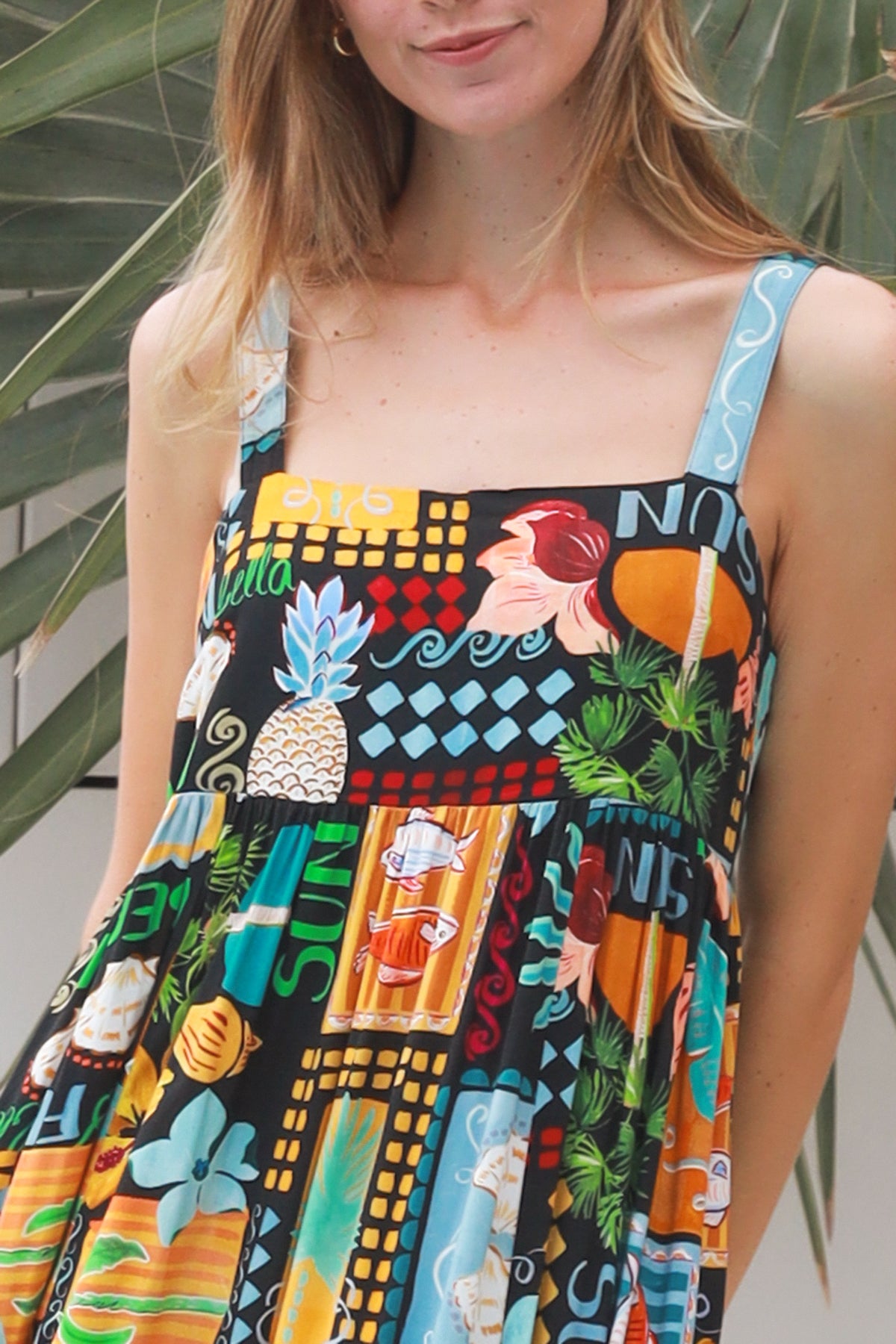 Hattie Black Slip Maxi Dress