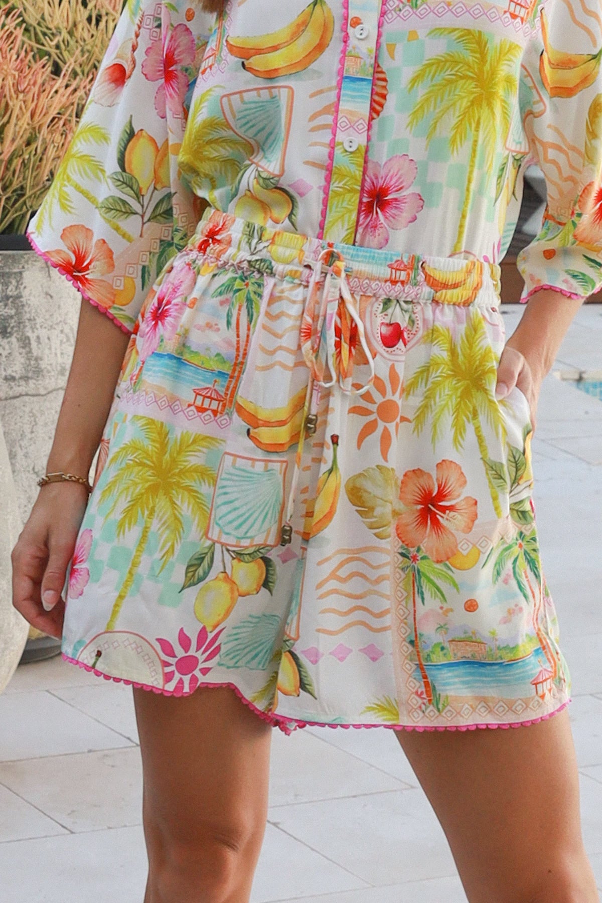 Rayon Shorts