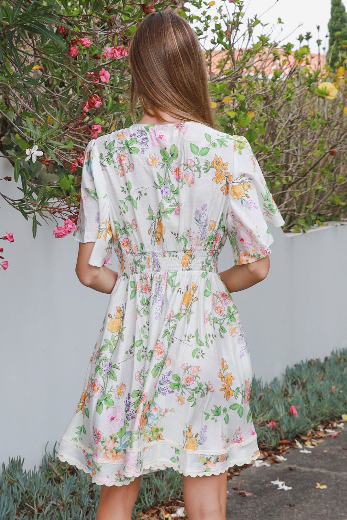 Floral 8 Mini Dress