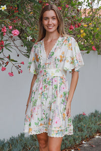 Floral 8 Mini Dress