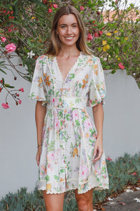 Floral 8 Mini Dress