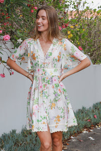 Floral 8 Mini Dress