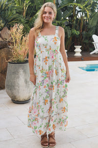 Floral 8 Midi Dress