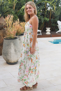 Floral 8 Midi Dress