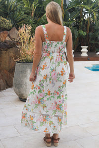 Floral 8 Midi Dress